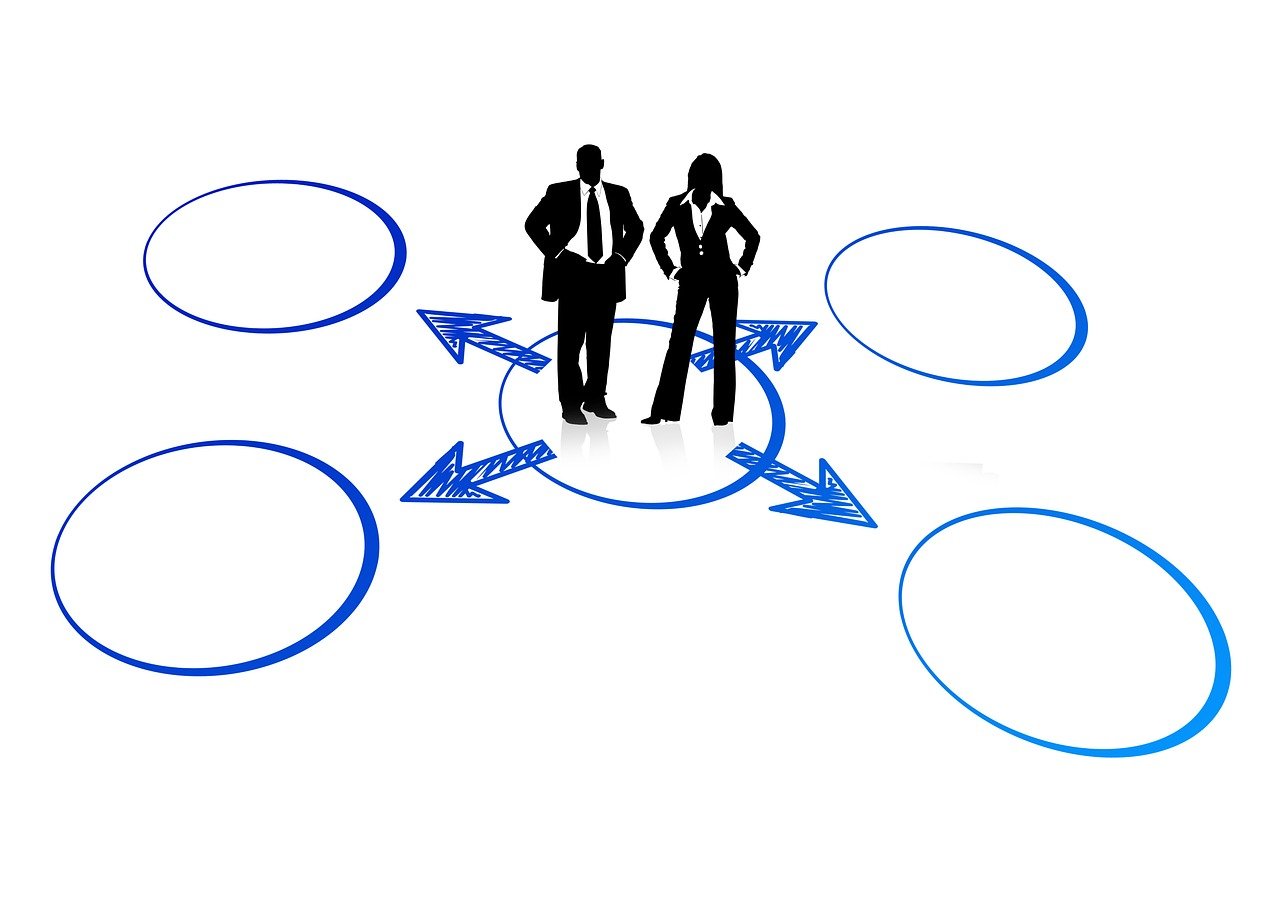 Free network round circles illustration