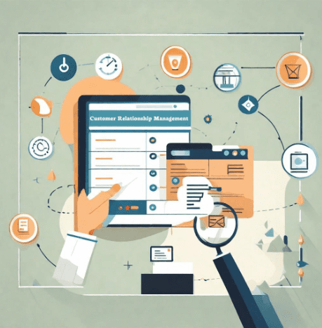 CRM system for an effective client management